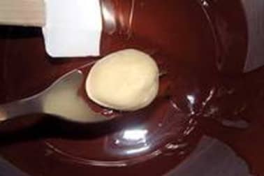 Ganache blanche ivoire - Etape 11