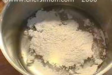 Pétales de rose cristallisés - Etape 4