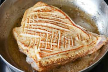 Tendrons de veau laqués à la plancha - Etape 2