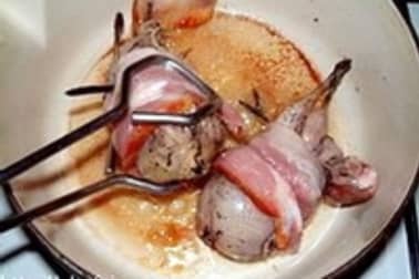 Bécassine rôtie sur pain d'épices - Etape 8