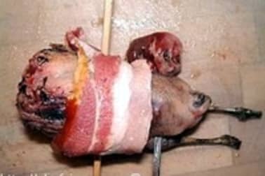 Bécassine rôtie sur pain d'épices - Etape 4