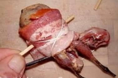 Bécassine rôtie sur pain d'épices - Etape 5