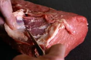 Parer une pièce de viande - Etape 8