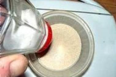 Réaction de la levure en présence de sel ou de sucre - Etape 2