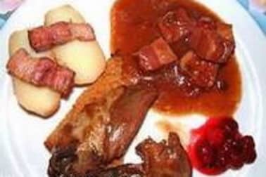 Sarcelle aux airelles sauce porto - Etape 12