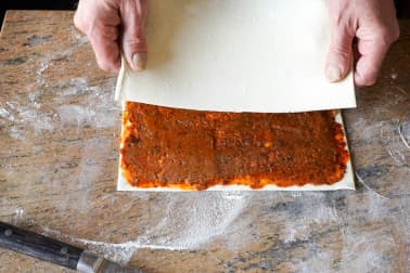 Allumettes aux anchois - Etape 8