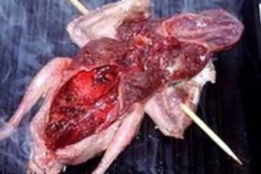 Pigeon en crapaudine - Etape 9