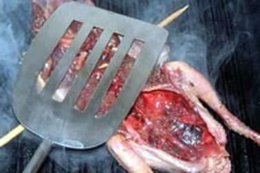 Pigeon en crapaudine - Etape 10