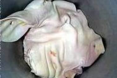 Tête de veau pochée - Etape 7