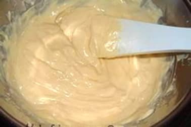 Chocolat blanc à la nougatine - Etape 3