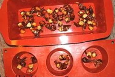 Chocolat blanc à la nougatine - Etape 4