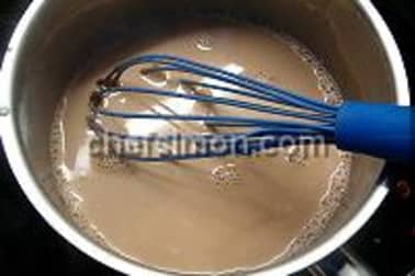 Sauce et espuma carambar - Etape 3