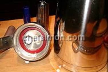 Sauce et espuma carambar - Etape 6