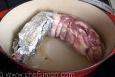 Epaule d'agneau braisée - Etape 1