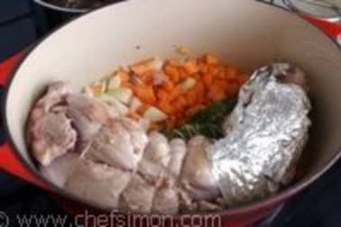 Epaule d'agneau braisée - Etape 3