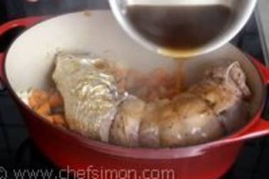 Epaule d'agneau braisée - Etape 5