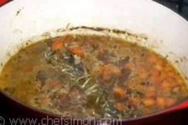 Epaule d'agneau braisée - Etape 7