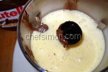 Glace au Nutella - Etape 3