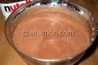 Glace au Nutella - Etape 8
