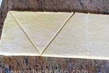 Croissants et pains au chocolat - Découpe et cuisson - Etape 4