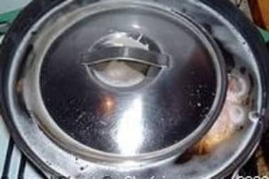 Galantine de canette - La cuisson controlée - Etape 3