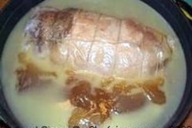 Galantine de canette - La cuisson controlée - Etape 6