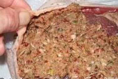 Galantine de canette - Le montage - Etape 3