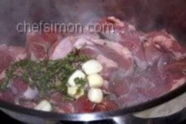 Curry d'agneau - Etape 3