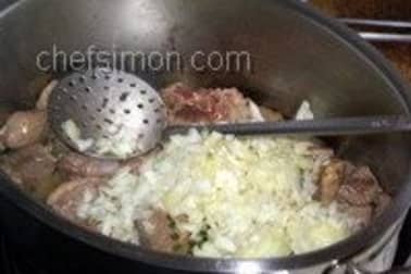 Curry d'agneau - Etape 5