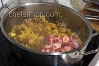 Curry d'agneau - Etape 8
