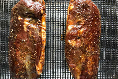 Magret de canard fumé à chaud - Etape 6