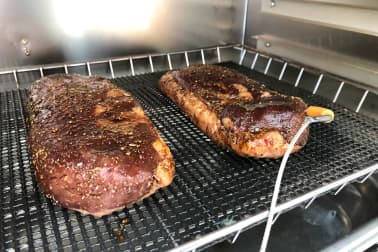 Magret de canard fumé à chaud - Etape 7