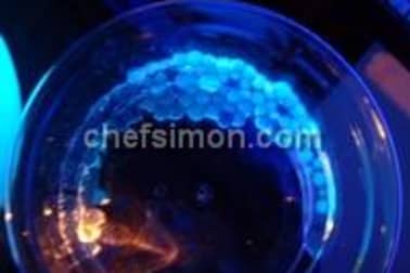 Perles d'alginates fluorescentes - Etape 6