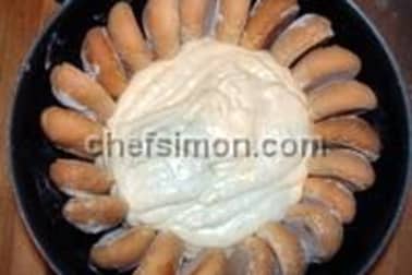 Charlotte bavaroise à la rhubarbe sur fond de biscuit spéculoos - Etape 9