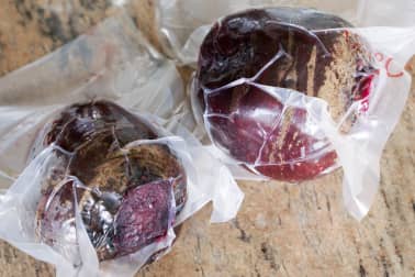Betteraves rouges cuites sous-vide - Etape 4