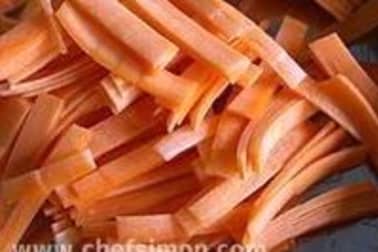 Poulet sauté au wok - Etape 1