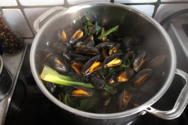 Filets de sole Dieppoise - Etape 2