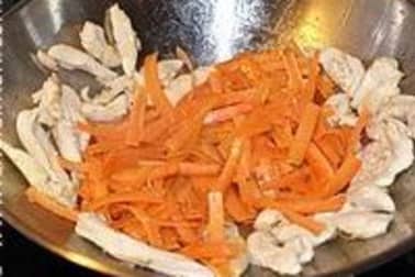 Poulet sauté au wok - Etape 7