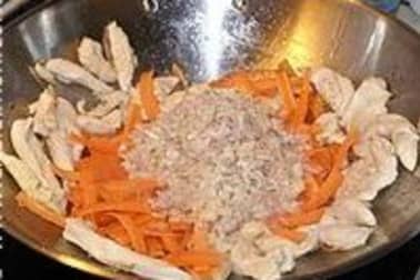 Poulet sauté au wok - Etape 8