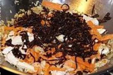 Poulet sauté au wok - Etape 9