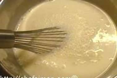 Quiche végétarienne - Etape 1