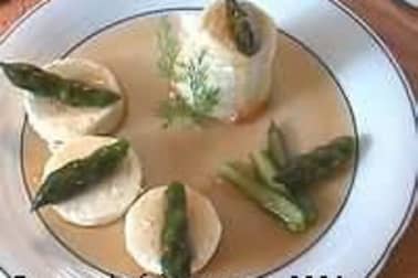 Bavarois d'asperges en aspics - Etape 12