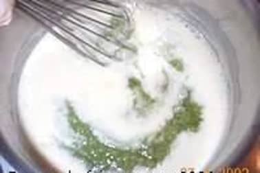 Bavarois d'asperges en aspics - Etape 6