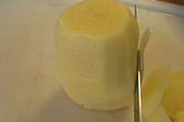 Calibrer une pomme de terre - Etape 2