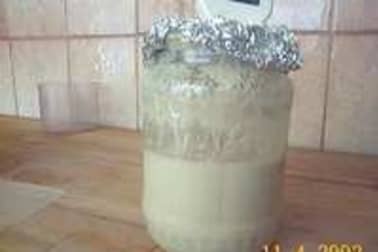 Pain au levain - Réalisation du levain - Etape 6