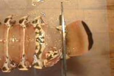 Queue de langouste tropicale - Etape 8