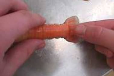 Châtrer une langoustine - Etape 1