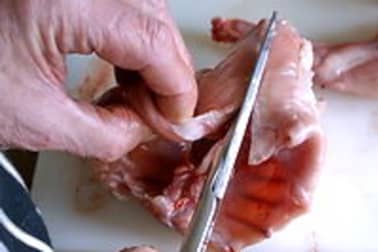 Découper un lapin - Etape 10