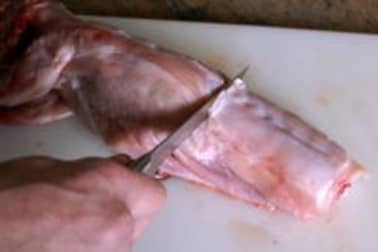 Découper un lapin - Etape 5