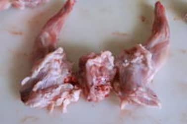 Découper un lapin - Etape 9